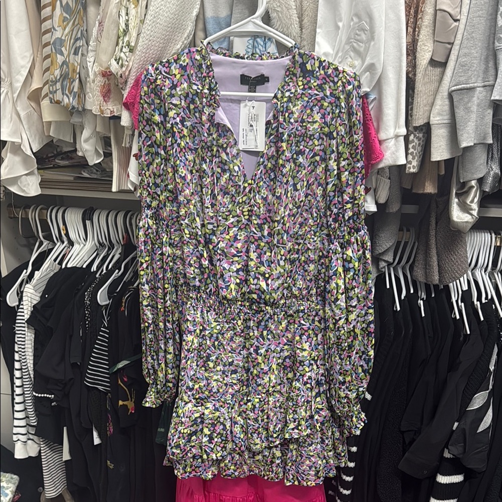 Ted Baker Multicolor Floral Dress